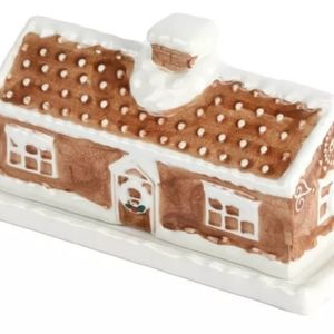 Martha Stewart gingerbread butter dish